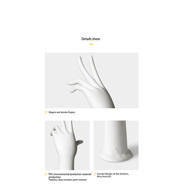 Hot Sale Ring Jewelry Display Stand Finger Mannequin Hands For Jewelry