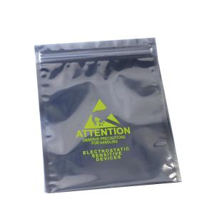 dustproof 5mm Seal Stand Up ESD Anti Static Shielding Bags