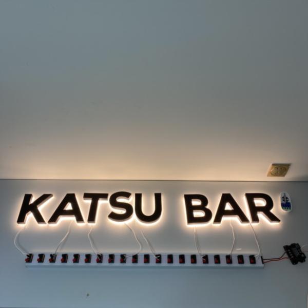 Buy Black Coating 3D Backlit Signage HIGHSPAN Stainless Steel Logo Signs at wholesale prices