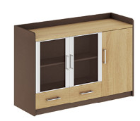 modern office low credenza cabinet/side cabinet furniture