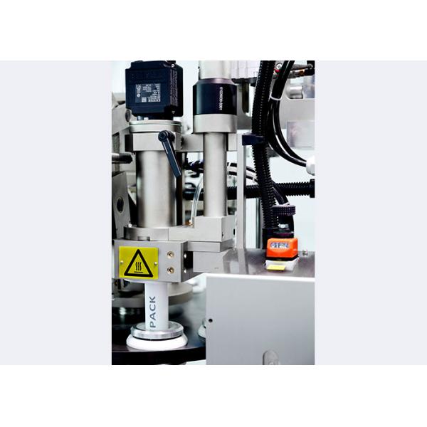 Health Beauty Tube filler , 60 pieces/min, 80 pieces/min Toothpaste PLC Control Easy Operation