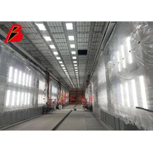 Quality Metal Sheld Man Lift CE TUV Bus Truck Paint Booth for sale