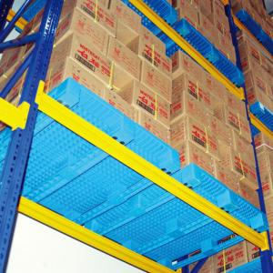 3 skids grid top racking plastic pallet for rent
