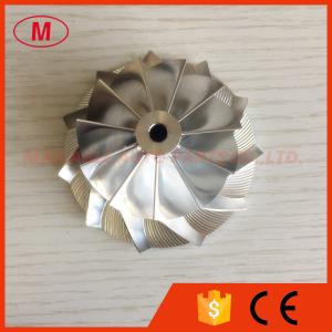 Quality TD04HL 16G 48.30/68.00mm 11+0 blades forward turbo milling/aluminum 2618/billet compressor wheel for sale