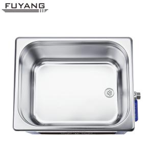 40KHz Table Top Ultrasonic Cleaner 14 Liter 300W Heating Function For Lab Tools