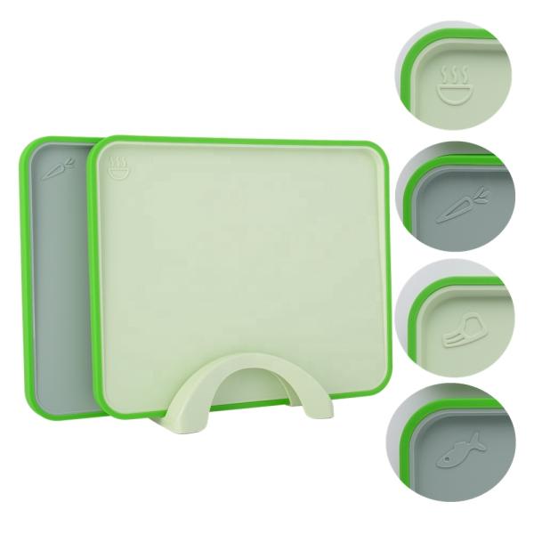 Home Kitchen Colored Coded Cutting Board Set Indexed with FOB Port Ningbo