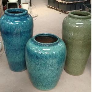 Glazed Outdoor Ceramic Pots Planters GW7353
