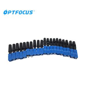 SC / APC SC / FC SC / UPC Fiber Optic Fast Connector For FTTH / FTTB Solution