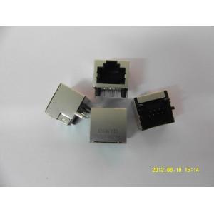 180 degree vertical entry modular jack rj45 connector without transformer for