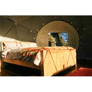 Resort Glamping Dome Tent Eco Friendly Custom Size House Camp White Transparent