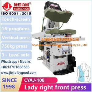 Full Range Garment Ironing Machine For Lady Dress Back