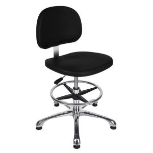 Adjustable Height And Backrest Industry PU Chairs For Medical Salon And Workshop