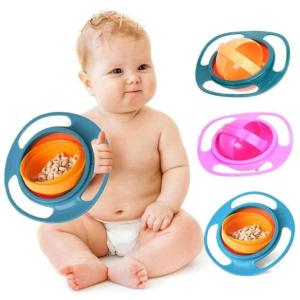 360 Degree Rotating Top Universal Gyro Bowl For Kitchen