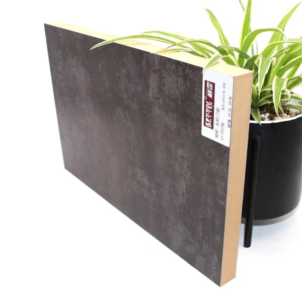 Buy Uv Coating Anti Scratch  2H Matte PET Laminated MDF Panels at wholesale prices