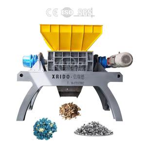 2000kg/D-3000kg/D Industrial Garbage Shredder Wood Metal Double Shaft Shredder