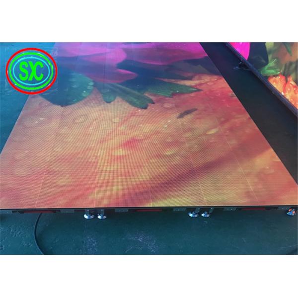 Buy Anti-collision Indoor P6.25  Led Dance Floor for Bar / KTV / Prom support more than 500kg at wholesale prices