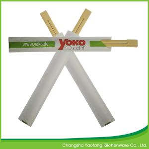 Restaurant Custom Disposable Bamboo Chopsticks 24cm Biodegradable