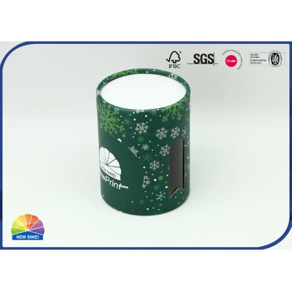 Buy Sealed Die Cut Window Kraft Paper Tube Hermetic Dog Food Tube at wholesale prices