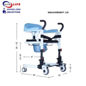 Health equipment multifunctional paralyzed patient transfer wheelchair paralysis