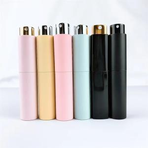 Matte Colourful Mini Travel Portable Refillable Glass Spray Bottle