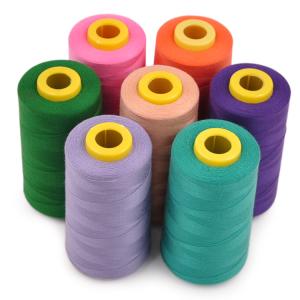 40s/2 sewing thread white black thread polyester manufactures 5000 yards 5000m
