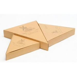Quality Customized Trangle Flexo Pizza Box for sale