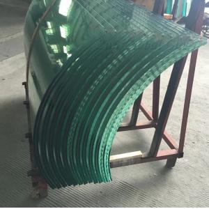 Custom Curved Tempered Glass 6mm Toughened Laminated Glass Panels