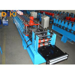 2.5mm C Purlin Roll Forming Machine With Hydraulic Punching And Cutting