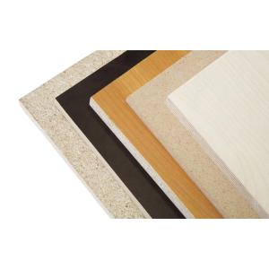 Eco Friendly Furniture Grade Particle Board , Light Weight Pressed Particle