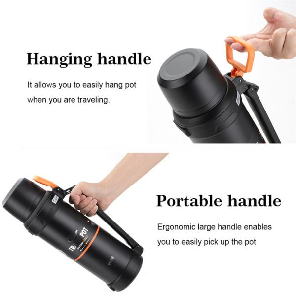 Thermal Insulation Vacuum Travel Pot For Self-Driving Travel