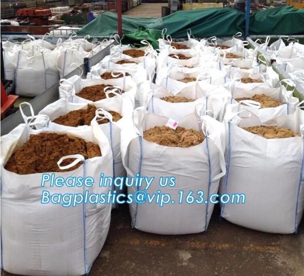 Durable plastic PP woven FIBC big jumbo bag for building material sand cement lime,super sacks 1000kg pp woven fabric bi