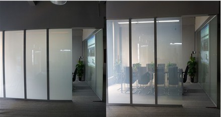 Buy switchable  privacy  pdlc  film for office partition at wholesale prices