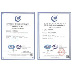 Seewe packaging limited Certifications