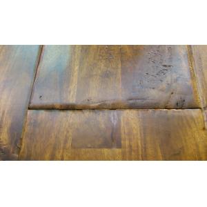 Acacia Solid 3-strips, hand-scraped,distressed,UV lacquer