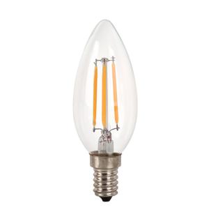 C35 Candle LED Edison Filament Bulbs E12 / E14 Dimmable 110V / 220V