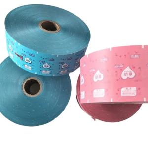 Custom Printed Heat Seal PET BOPP Plastic Roll Film Candy And Chocolate Food