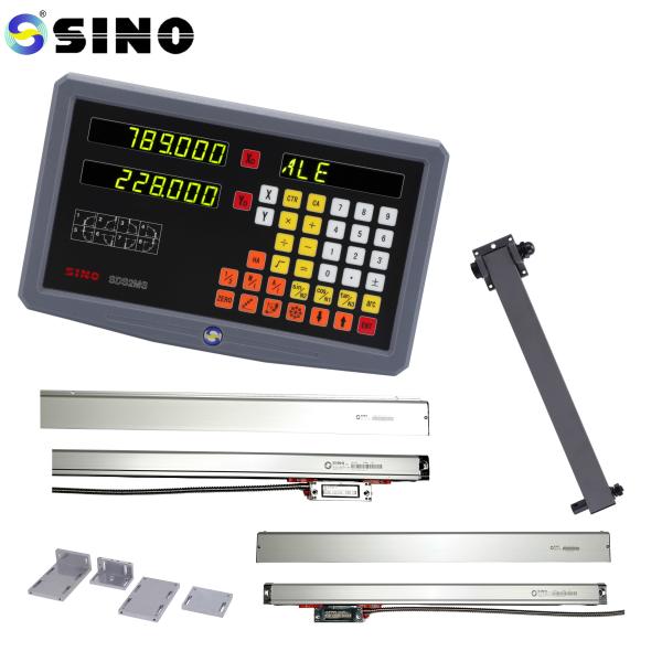 Buy Multifunctional With Linear Scale For Lathe Mill 2 Axis SDS2MS SINO Lathe Digital Readout System AC 100-240V at wholesale prices