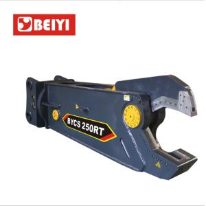 Quality BY-CS250RT Hydraulic scrap metal shears for 6-40T excavator used/scrap sheet cutting scrap with factory price for sale