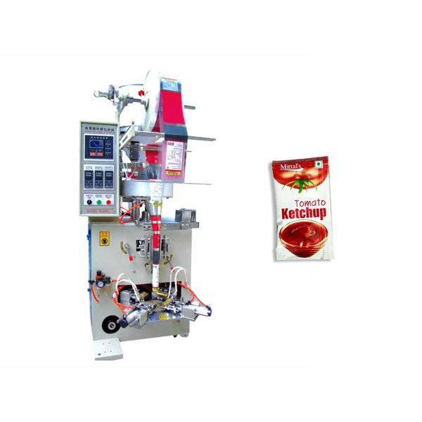 Buy Vertical Packing Peanut Butter Liquid Sachet Filling Machine Electric Driven Type at wholesale prices