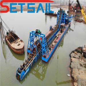 36000.000kg Package Gross Weight Chain Bucket Gold Dredge Equipment for River