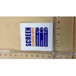 Disposable single packed customized wet wipes for glasses