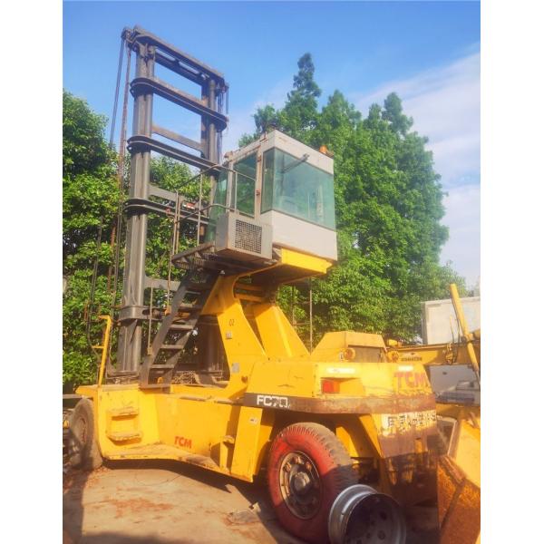 Buy                  Used Japanese Joint Company Made Tcm Fd70-6 Forklift Truck in Perfect Working Condition with Amazing Price. Secondhand Forklift Truck Fd100z8, Fd200 on Sale              at wholesale prices