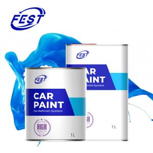 Customized Electroplated Flash Blue High Brightness Car Paint