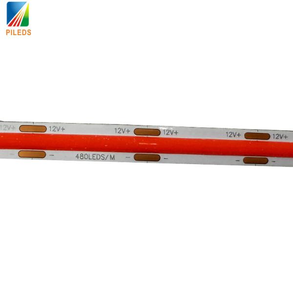 High Quality12V 24V Luces Led RGB RGBIC Colorful 2700k-6500k Cob Strip Light for Home 2.7mm 4mm 5/10mm Custom Flexible Led Tape