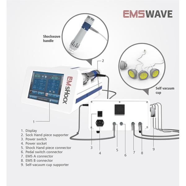 5-200 Mj Muscle Relaxer Machine , Shockwave Therapy Device For Pain Relief