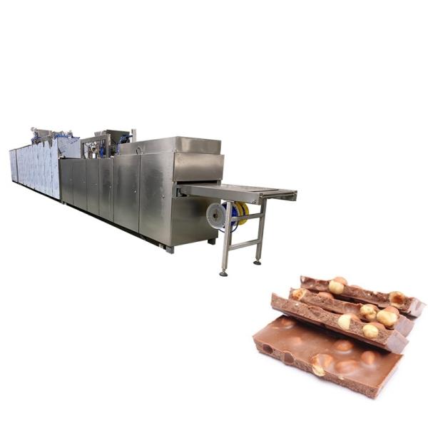 Buy PLC Control Two Depositors Chocolate Moulding Machine 100kg/hour at wholesale prices