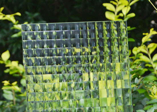 Buy Millennium Patterned Decorative Tempered Glass , Decorative Patterned Glass Size Custom at wholesale prices