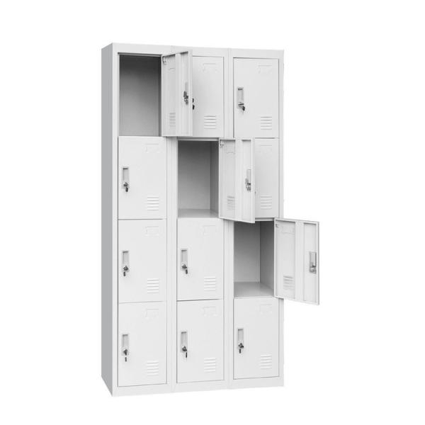 Buy Small Stadium Full Height Lockable Steel Wardrobe Locker at wholesale prices