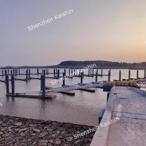 Marina Floating Dock Aluminum Gangways WPC / Plastic / Wood Deck