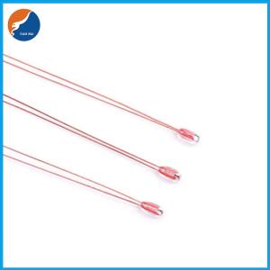 High Temperature 300C NTC PTC Thermistors 10K 50K 100K Ohm Glass Encapsulated